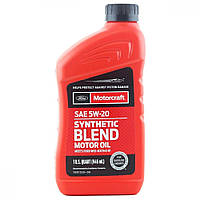 Фирменное масло полусинтетическое Ford Motorcraft Synthetic Blend 5W-20 0,946 л