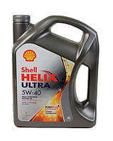 Полностью синтетическое масло для двигателя Shell Helix Ultra 5W-40 4 л