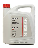 Моторное масло для бензиновых и дизельных двигателей автомобилей Nissan Motor Oil C3 5W-30 5 л