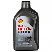 Полностью синтетическое моторное масло класса премиум Shell Helix Ultra 0W-40 1 л