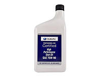 Фирменное высокопроизводительное масло Subaru Gear Oil 75W-90 0,946 л