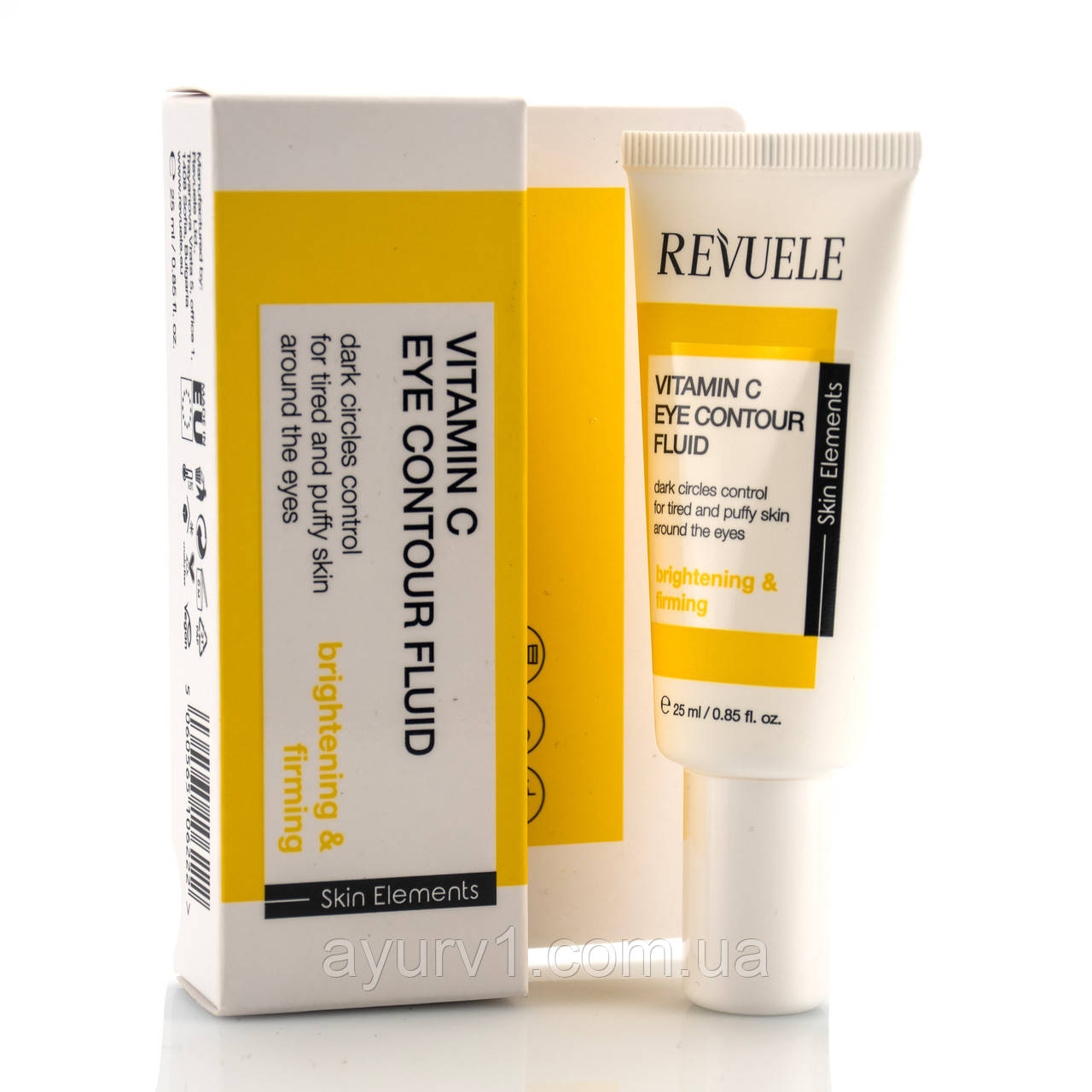 Флюїд для шкіри навколо очей із вітаміном С, Eye Contour Fluid, Vitamin C, Revuele, 25 ml