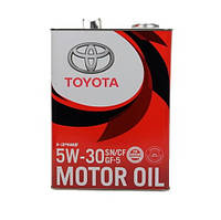 Полусинтетическое масло для легковых автомобилей Toyota Motor Oil 5W-30 4 л
