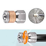 Шланг для чищення каналізації під будь-яку мийку 30 м Karcher, Lavor, Воѕсһ, Daewoo, Dnipro-M,ротаційна форсунка, фото 9