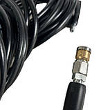 Шланг для чищення каналізації під будь-яку мийку 30 м Karcher, Lavor, Воѕсһ, Daewoo, Dnipro-M,ротаційна форсунка, фото 5