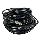 Шланг для чищення каналізації під будь-яку мийку 30 м Karcher, Lavor, Воѕсһ, Daewoo, Dnipro-M,ротаційна форсунка, фото 7