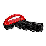 Щітка гумова для видалення шерсті Car Carpet Lint and Hair Removal Rubber Brush, фото 8