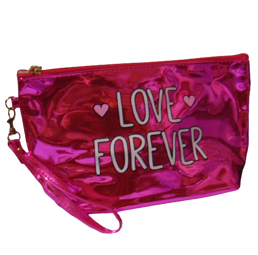 Жіноча косметичка з дзеркалом NB 89 малинова, фото 1