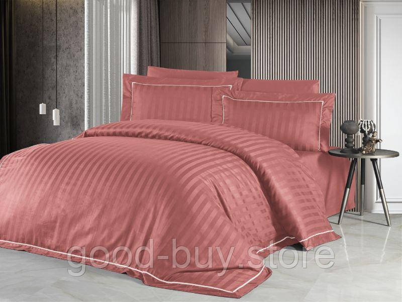 First choice Novel Line Coral deluxe сатин постільна білизна евро 200х220