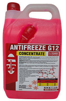 Концентрат антифризу SFI G12 4.7 кг Червоний каністра з лійкою