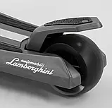 Самокат Lamborghini триколісний LB, Сірий 40500, фото 7