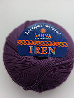 Пряжа для вязания "Iren"( мериносовая шерсть) фиолетовій