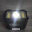 Ліхтар-прожектор GARDEN на сонячній батареї з повербанком USB YD2205B COB Flashlight, фото 3