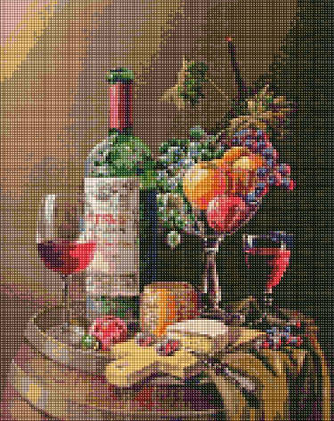 Алмазна мозаїка AMO7426 Романтична вечеря ©MariaGordeevaART, 40х50см Ideyka на підрамнику, фото 1