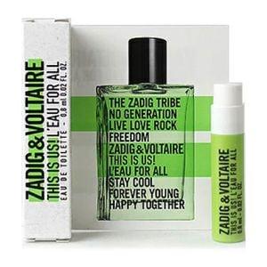 Zadig & Voltaire This is Us! L'Eau For All Туалетна вода унісекс, 0.8 мл (пробник)