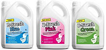 Набір рідини для біотуалету, B-Fresh Green + B-Fresh Pink+ B-Fresh Blu, THETFORD.