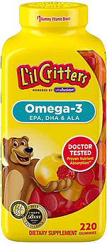 Lil Critters Omega 3 220 цукерок (4384304441)