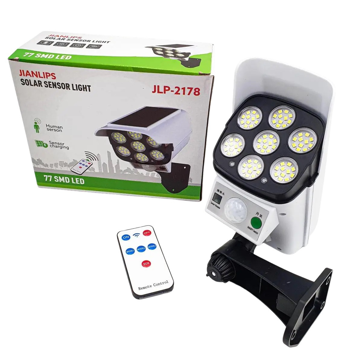 Вуличний ліхтар у формі камери Solar Light CL-877A 180W з пультом керування на сонячній батареї