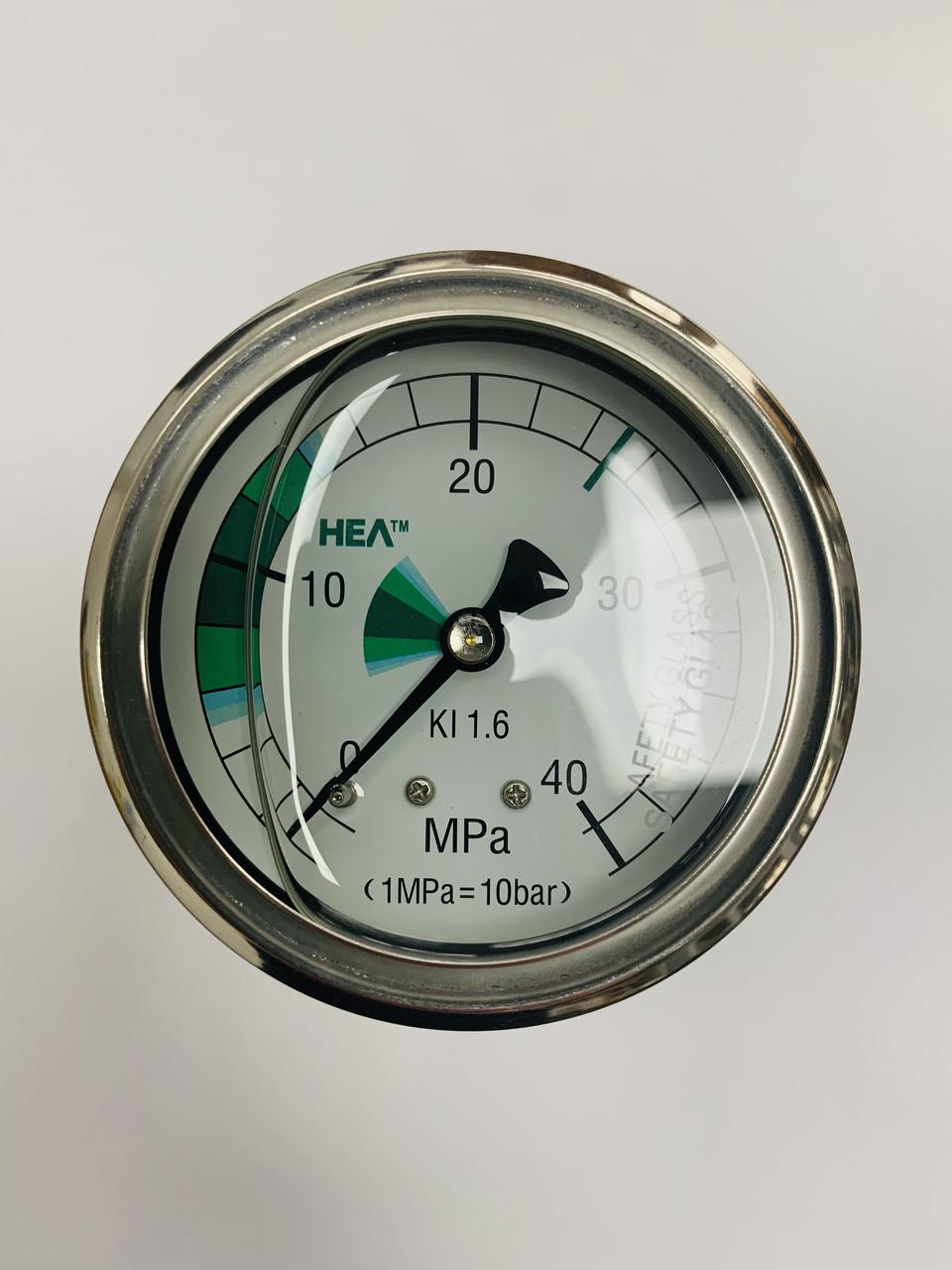 Манометр HEA 0-40 МПа, фото 1