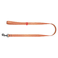 Повідець для собак WAUDOG Re-cotton з відновленої бавовни S (15 мм (300 см)) помаранчевий, фото 2
