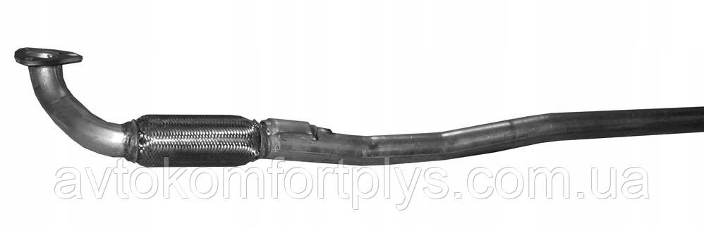 Приймальна труба з гофрою Opel Zafira B 1.6i 16V Z16XE1 / Z16XEP 2005 - 2009 рр, фото 1