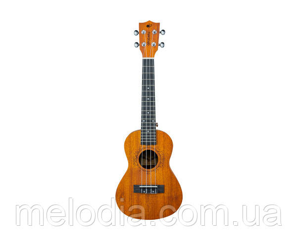 Електроакустичне укулеле Alfabeto COLORED MAHOGANY CM23EQ (Yellow)
