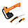 Набір подарунковий Fiskars Camping Set 1057912 (сокира Х5 + пила SW73 + ніж 156017), фото 3