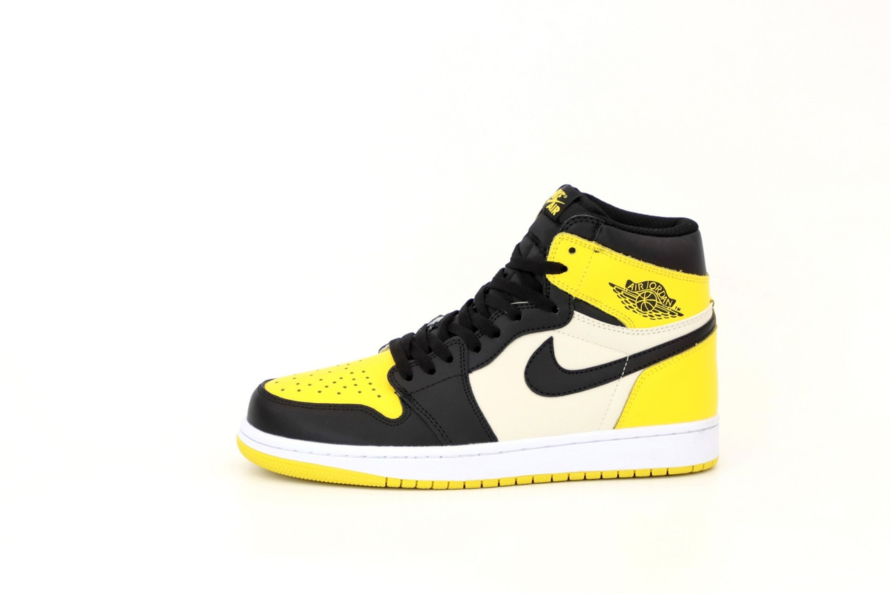 Nike jordan sale black and yellow