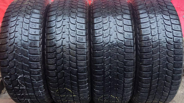 Шини б у 235-60R17 BRIDGESTONE BLIZZAK LM 25 4x4 зима, фото 1