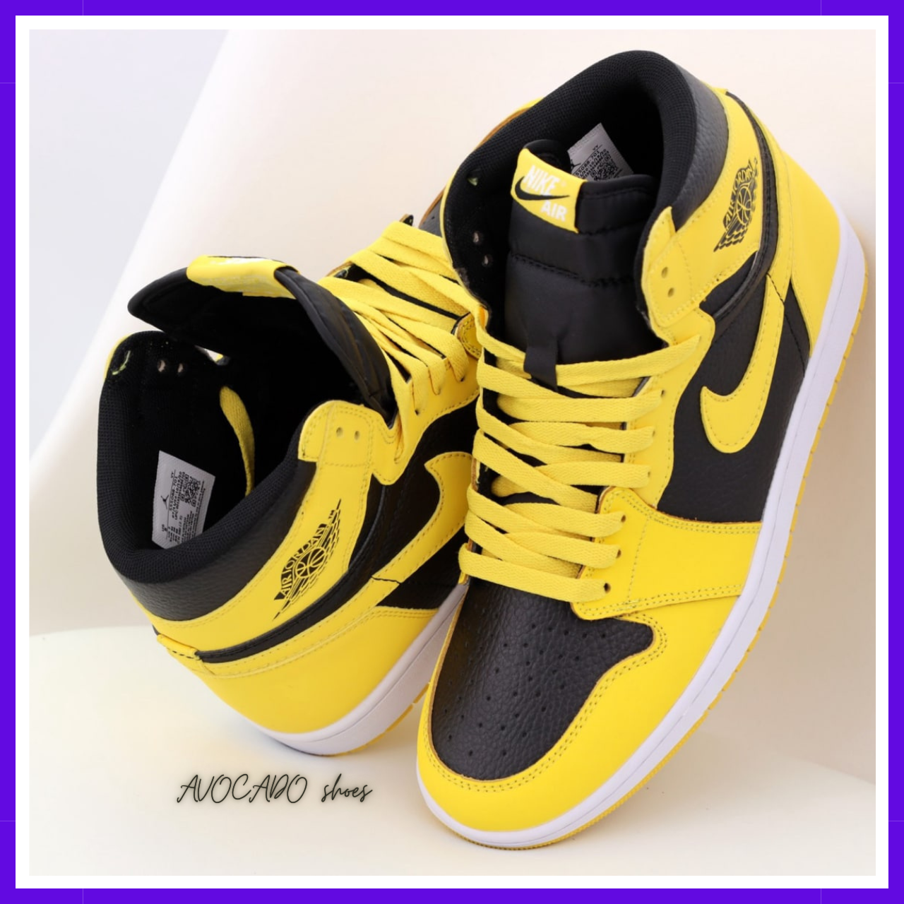 Nike air Jordan Retro 1 yellow black 1 ID 1743004242 2036.70 Prom.ua