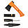 Набір подарунковий Fiskars Fireplace Set 1057913 (сокира X5 + ніж K40 + точилкака Xsharp), фото 3