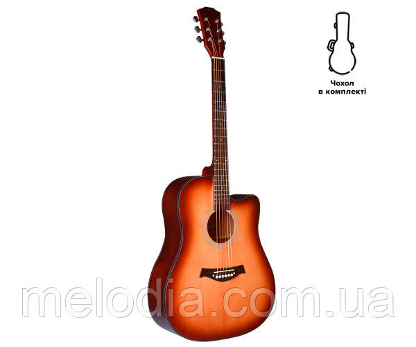 Акустична гітара Alfabeto Solid-RT (3 Tone Sunburst) + чохол