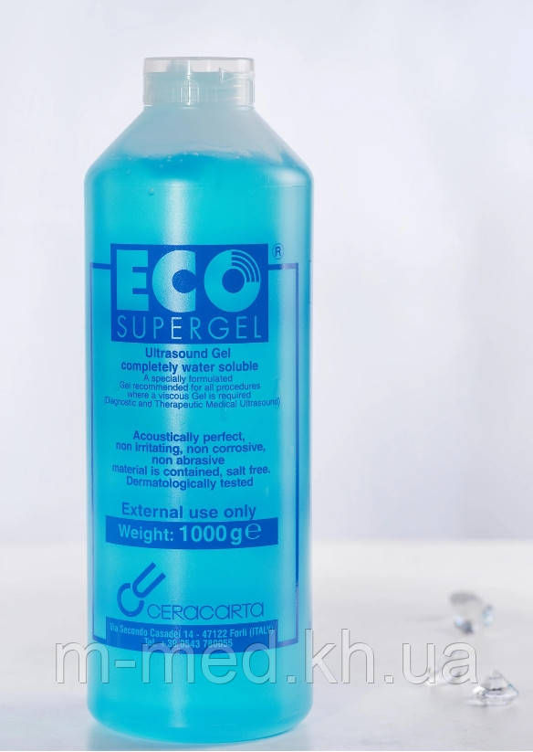 Гель для УЗД ECO Supergel 1000г.