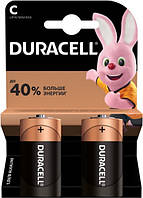 Батарейка Duracell C LR14 (блистер 2 шт.)