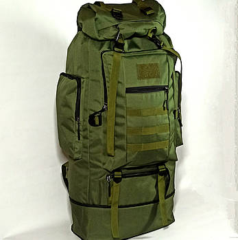 Великий транспортувальний рюкзак 100 л Олива