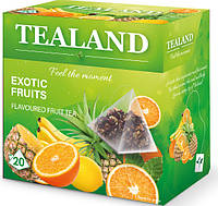 Чай фруктовый TEALAND EXOTIC FRUITS экзотическая ягода в пирамидках, 40 г, 10 шт/ящ