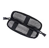 Сумка-підсумок чохол SOTA M для ножа окулярів на лямку рюкзака або на пояс чорний із системою MOLLE, фото 4