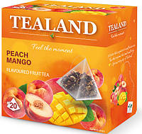 Чай фруктовый TEALAND MANGO-PEACH манго-персик в пирамидках, 40 г, 10 шт/ящ