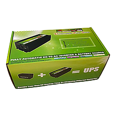 Перетворювач Wimpex 5200W-12V UPS із зарядним пристроєм для акумулятора, фото 3