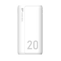 Зовнішній акумулятор Повербанк Silicon Power GS15 20000 mAh Білий