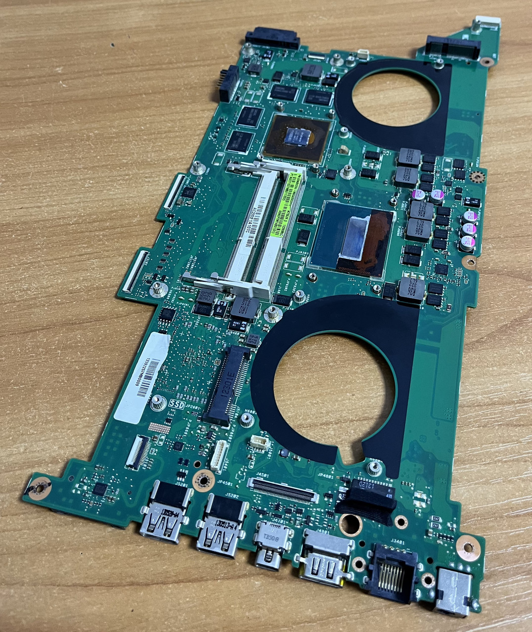 Б/У Материнская Плата Asus N750JV, Intel Core I7-4700HQ, GeForce GT750M ...