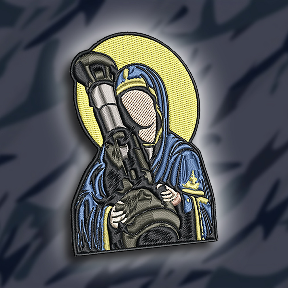 №152 Шеврон Марія з джавеліном