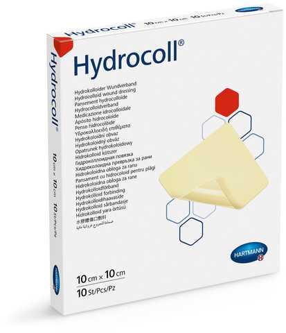 Гідроколоїдна пов'язка Hydrocoll 10 х 10 см, (Гідрокол) Hartmann 900938, фото 1