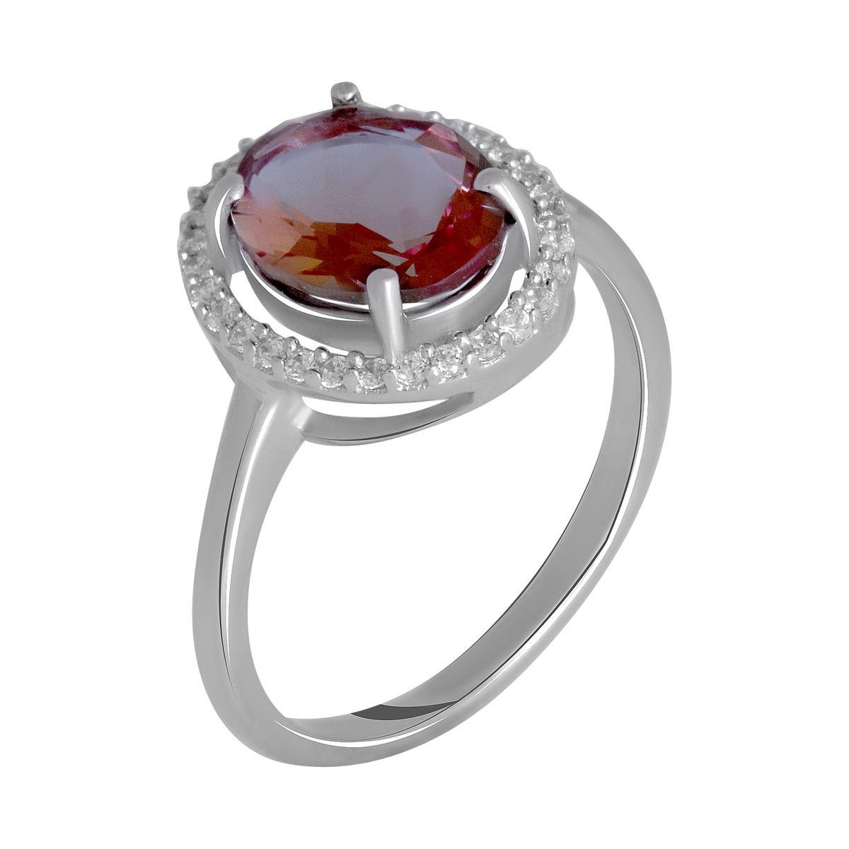 Срібне кільце SilverBreeze з султаніт султанітом 2.368ct (2050902) 17 розмір