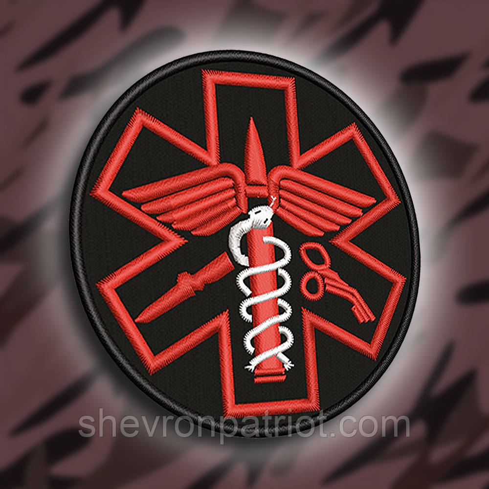 №155 Шеврон Медичний хрест, фото 1