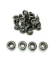 Блочка-люверс №1 темний нікель 3,5 мм (5000 шт)