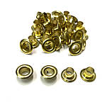 Бличка-люверс No4 золото 6 мм (5000 шт.), фото 4