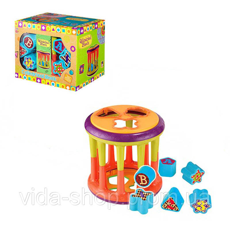 Іграшка для малюків Логіка-сортер 8328 фігурки-вкладки - Vida-Shop