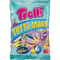 Конфеты желейные жевательные Trolli Tutto Mare (осьминоги), 150г, Германия, мармелдные конфеты