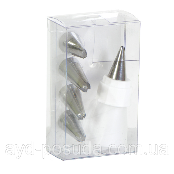 Кондитерський мішок з насадками 5P38, арт. 13-2